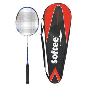 RAQUETA BADMINTON SOFTEE 10K AZUL/BLANCO